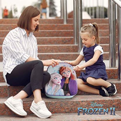 Zaino Frozen Bimba 3D, scacchetto e astuccio