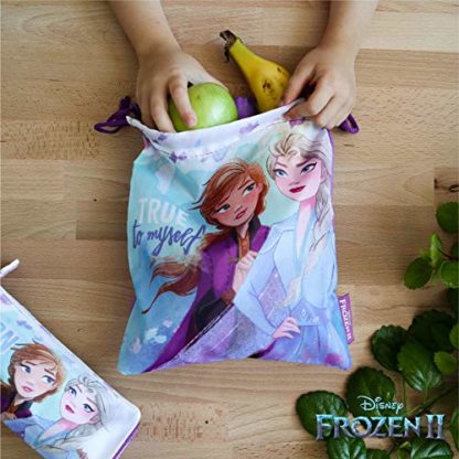 Zaino Frozen Bimba 3D, scacchetto e astuccio