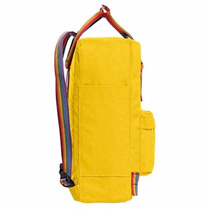 Fjällräven Kånken Warm Giallo/Pattern Arcobaleno