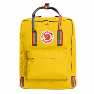 Fjällräven Kånken Warm Giallo/Pattern Arcobaleno