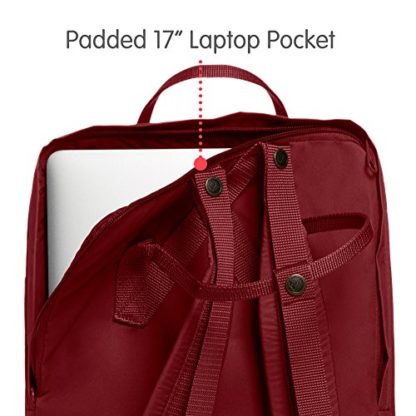 Fjällräven Kånken Zaino Rosso