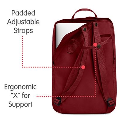 Fjällräven Kånken Zaino Rosso