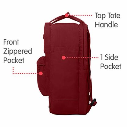 Fjällräven Kånken Zaino Rosso