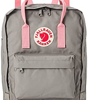 Zaino Fjällräven Kånken grigio e rosa