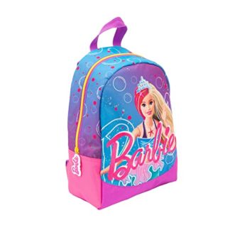 Giochi Preziosi - Zaino asilo e tempo libero Barbie, con cerniera, pratico e funzionale, adatto all'asilo o al tempo libero, misure 11,5 p X 25,5 l X 34,5 h cm